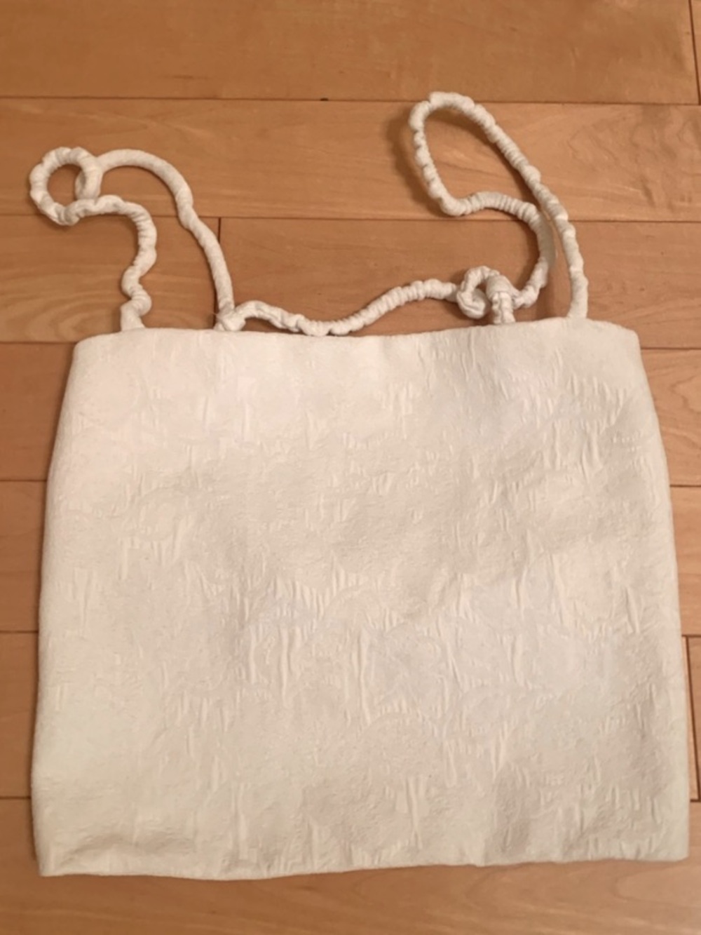 Zara Textured Women's Top, open back,